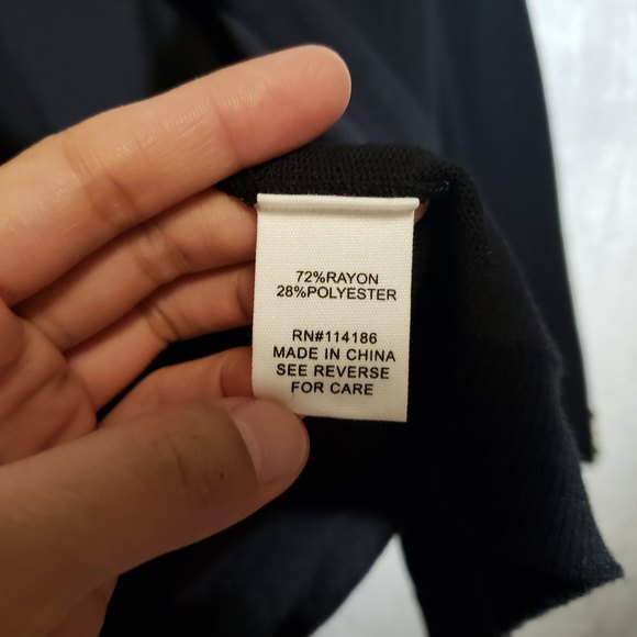 NWT 89th+Madison Black Cardigan Single Button Sweater Women's XL New With Tags - Picture 9 of 11